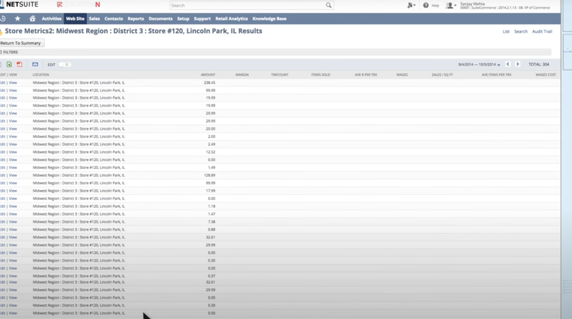 Oracle Netsuite User Guide